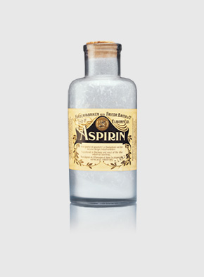 Aspirin Flasche - Medizin